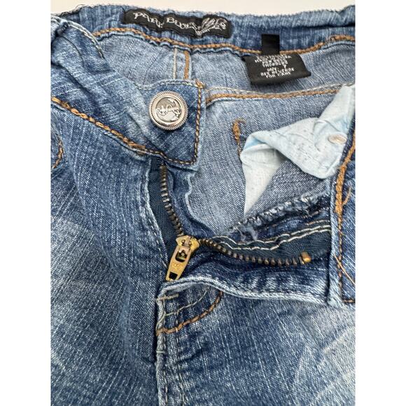 Y2K -Paris Blues Mid-Rise Distressed Skinny Jeans DISTRESSED - PRELOVED - SIZE 7 - Picture 10 of 11